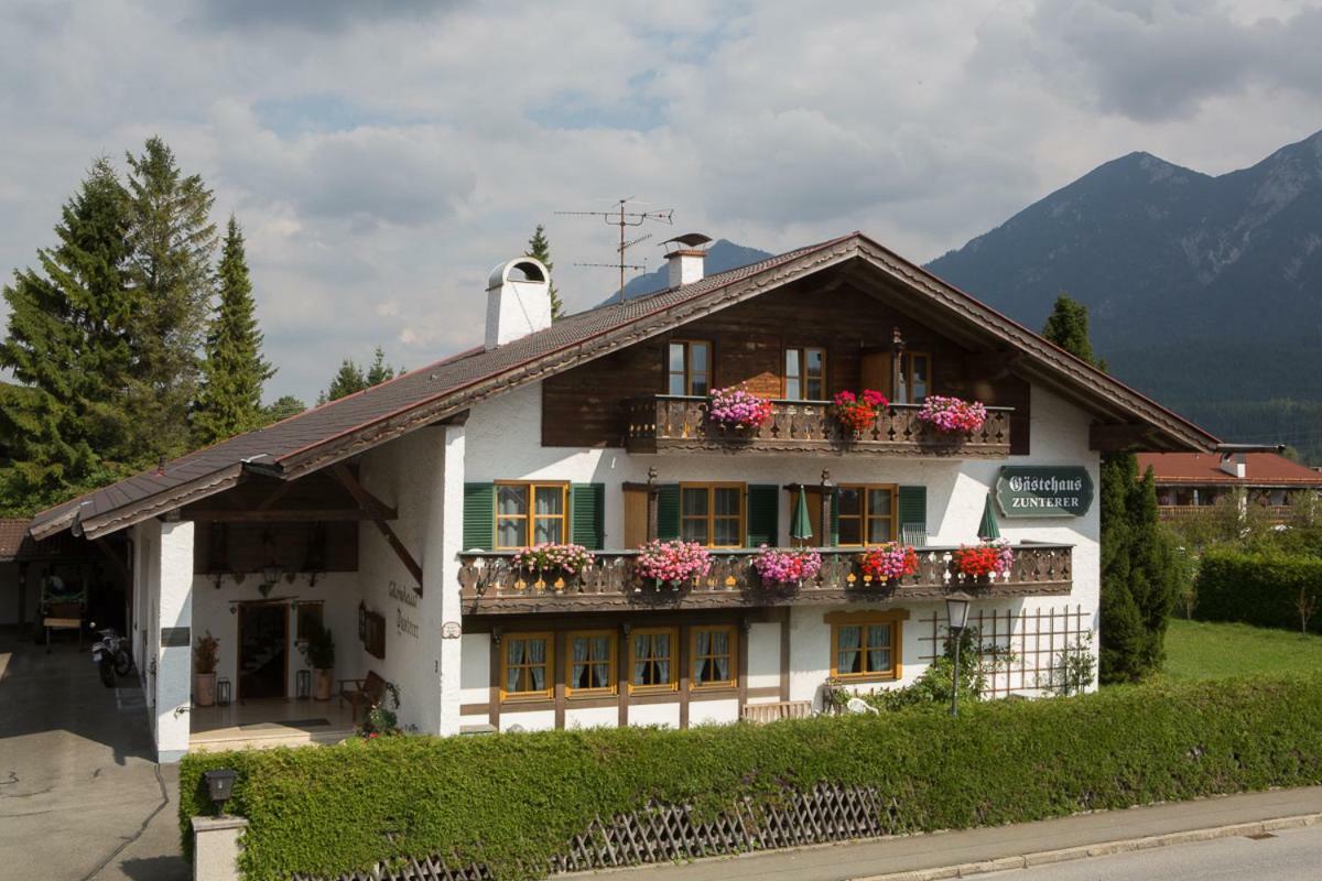 Gaestehaus Zunterer Wallgau Exterior photo
